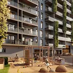 Brand New - Self Check-in - Free Parking - Near Hilton Apartman