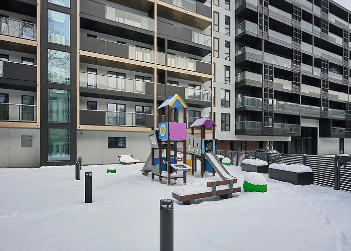 Apartament Brand New - Self Check-in - Free Parking - Near Hilton Tallin