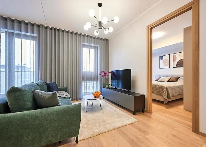 Brand New - Self Check-in - Free Parking - Near Hilton Appartement