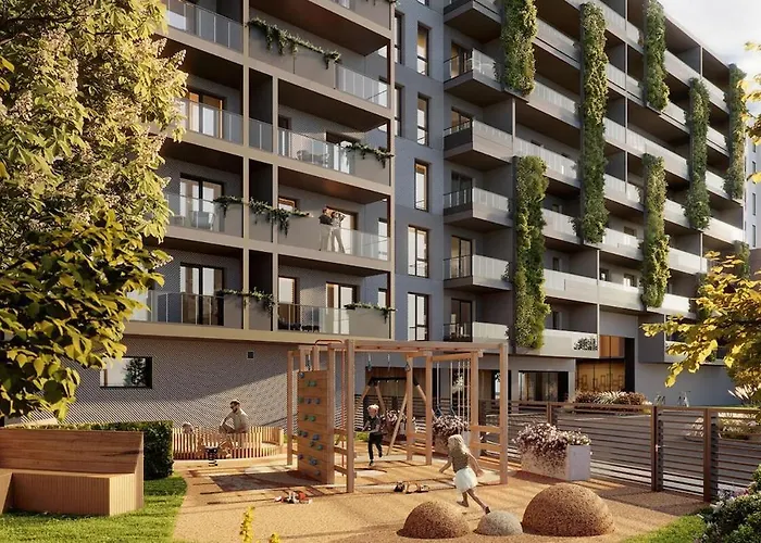 Brand New - Self Check-in - Free Parking - Near Hilton Lägenhet